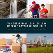 Find Cheap Move Local or Long Distance Movers in Twin Falls